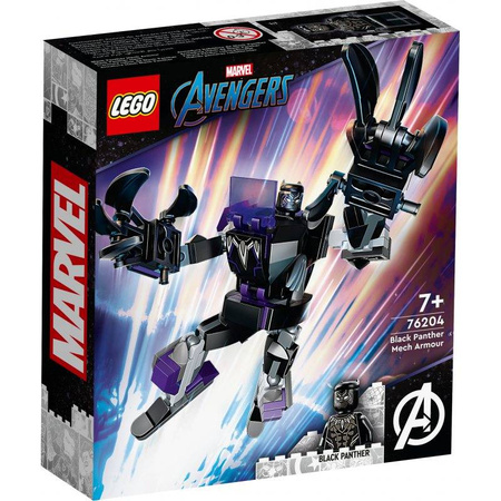 Klocki LEGO 76204 Marvel - Mechaniczna zbroja Czarnej Pantery