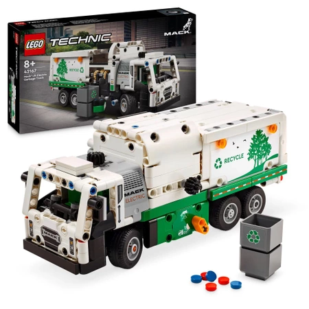 LEGO Technic 42167 Śmieciarka Mack LR Electric