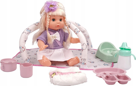 LALKA SIKAJĄCA BOBAS MÓWI PŁACZE NOSIDEŁKO NOCNIK