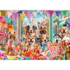 Puzzle 2 x 500 elementów Puszyści przyjaciele Trefl