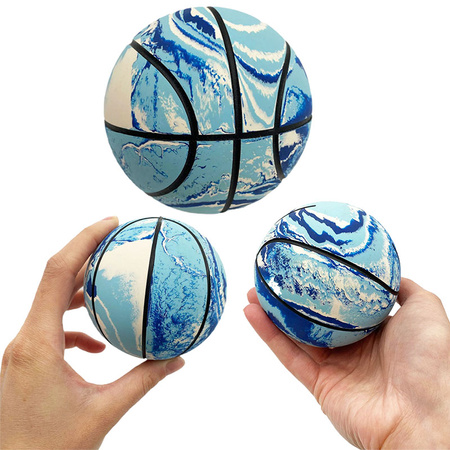 Piłeczka Basketball 9cm mini koszowa kauczukowa skacząca