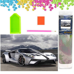 DIAMENTOWA MOZAIKA HAFT DIAMENTOWY AUTO SPORTOWE FORD GT II