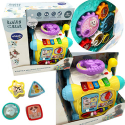 KOSTKA MAŁEGO RAJDOWCA EDUKACYJNA INTERAKTYWNA BOBASKI I MIŚ VTECH