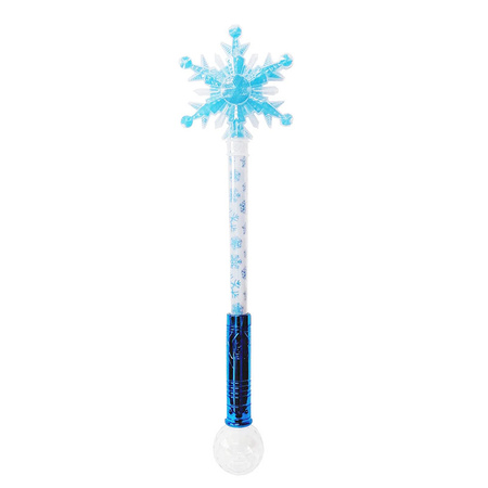 MAGICZNA RÓŻDŻKA ŚWIECĄCA ZIMOWA KRAINA LODU 55cm