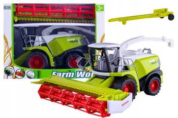 KOMBAJN ZBOŻOWY RUCHOME ELEMENTY ZABAWKA DZIECI