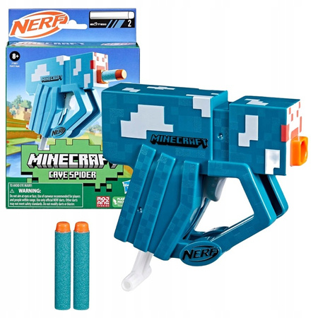 NERF pistolet Minecraft Microshots Micro Cave Spider F7967