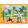 Puzzle 4w1 Trefliki na wakacjach Trefl