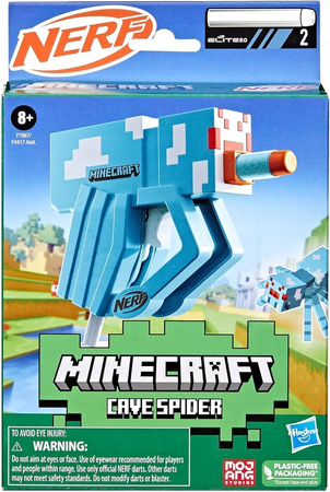 NERF pistolet Minecraft Microshots Micro Cave Spider F7967