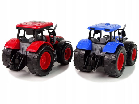 ZESTAW FARMERA AUTO CIĘŻARÓWKA ZIELONA LAWETA TRAKTOR ŚWIATŁO DŹWIĘK