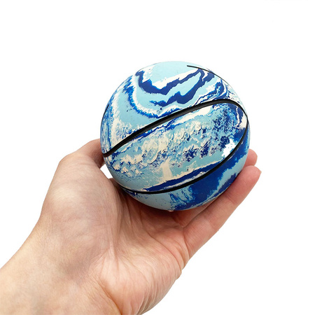 Piłeczka Basketball 9cm mini koszowa kauczukowa skacząca