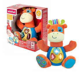 INTERAKTYWNY PRZYTULACZEK ŻYRAFKA LITERY CYFRY WCZESNA NAUKA