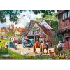 Puzzle 2 x 500 elementów Sielankowe życie Trefl