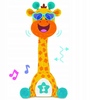 ŻÓŁTA TAŃCZĄCA ŻYRAFA ALEK ZABAWKA INTERAKTYWNA MÓWIĄCA Z DŹWIĘKIEM