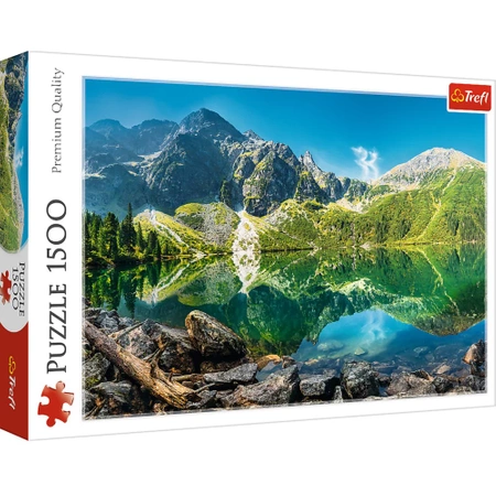Puzzle 1500 elementów Morskie Oko Tatry Polska Trefl