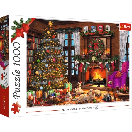 Puzzle świąteczne 1000 el. XMAS Idą Święta