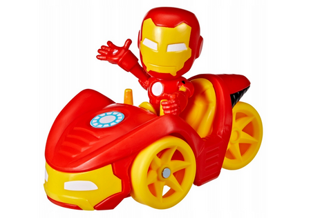 HASBRO IRON MAN FIGURKA Z POJAZDEM BOLID SPIDEY I SUPER KUMPLE
