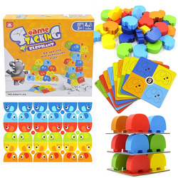 Spadające Słonie Gra zręcznościowa Wieża Słoni balansujace