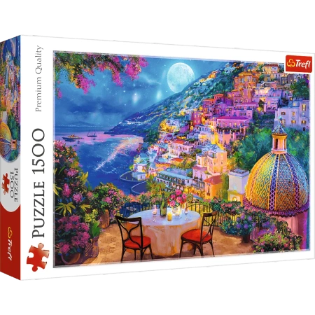 Puzzle 1500 el. Randka w Positano Trefl