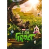 Puzzle Premium Plus Quality Marvel 1000 elementów Groot Trefl