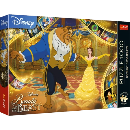 Puzzle 1000 elementów Iconic Moments Piękna i Bestia Trefl