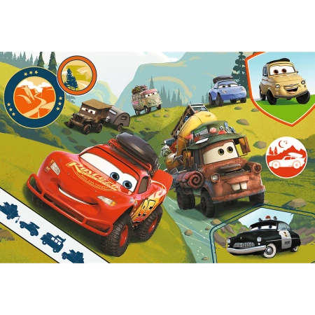 Puzzle 24 Maxi Wesołe auta Disney Cars 3 Trefl