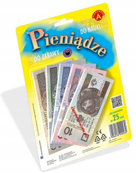 Zabawkowe sztuczne pieniądze banknoty do nauki liczenia 125 banknotów