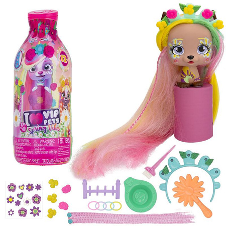 I Love Vip Pets S4 figurka Piesek z długimi włosami Spring Vibes