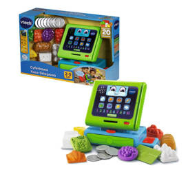 KASA SKLEPOWA EDUKACYJNA MÓWIĄCA ELEKTRONICZNA SKLEP NAUKA LICZENIA VTECH