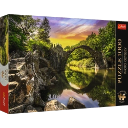 Puzzle Premium Plus Quality 1000 el. Most Rakotza w Kromlau Niemcy
