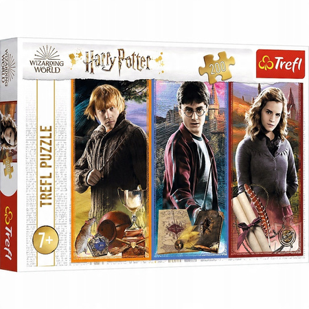 Puzzle 200 elementów w świecie magii Harry Potter Trefl