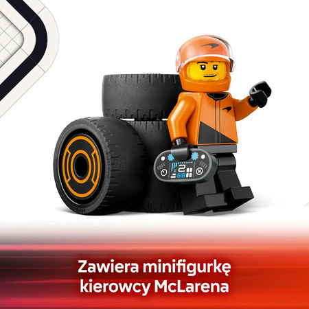 LEGO City 60442 F1 Kierowca i bolid McLaren 