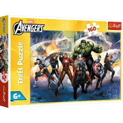 Puzzle 160 el. Avengers, Supermoce 15428