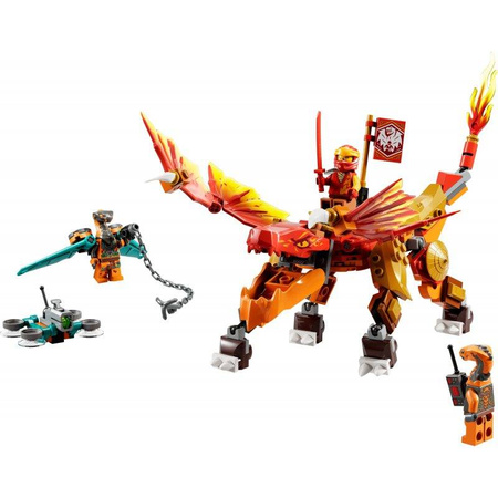 Klocki Lego 71762 Ninjago Smok ognia Kaia EVO