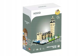KOCO małe klocki konstrukcyjne Big Ben 523el