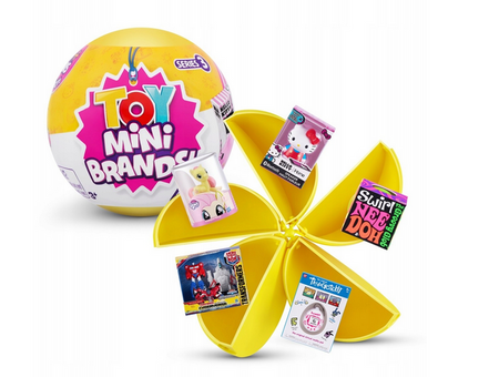 ZURU 5 Suprise MiniBrands kula niespodzianka Seria 3