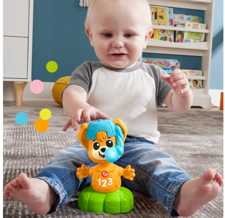 FISHER PRICE LINK SQUAD INTERAKTYWNY LISEK zabawka edukacyjna +9 m-cy