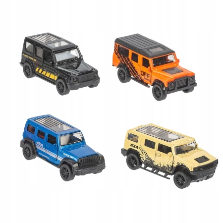 AUTO METAL JEEP TERENOWEX 12 BOX  pak 432/216