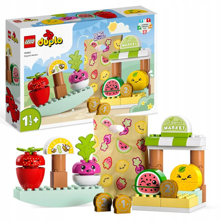 LEGO DUPLO 10983 RYNECZEK BIO WARZYWA OWOCE