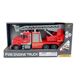 AUTO STRAŻ POŻARNA USA Z DRABINA ŚWIATŁEM I DZWIEKIEM ORAZ NA WODĘ Z WĘŻEM