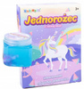Masa żelowa slime jednorożec figurka w słoiczku