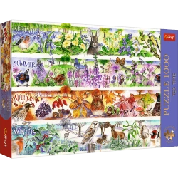 Puzzle 1000 el. Tea Time: Cztery pory roku Trefl