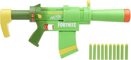 NERF FORTNITE SMG-ZESTY 4w1 10 strzałek karabin pistolet F0319 