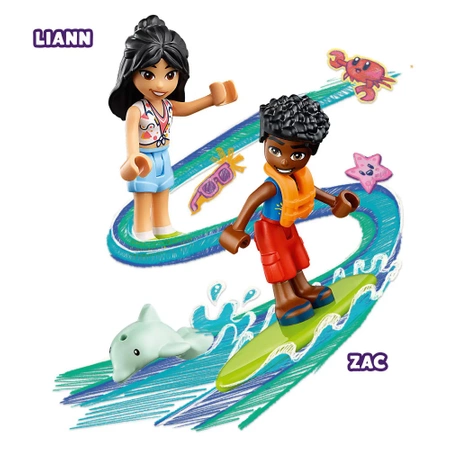  LEGO Friends Zabawa z łazikiem plażowym 41725