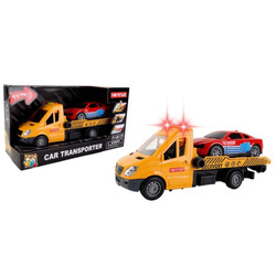 AUTO LAWETA ze światłem i dźwiękiem na napęd frykcyjny z samochodem