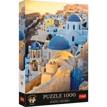 Puzzle Premium Plus Quality 1000 el. Miasteczko Oia Santorini