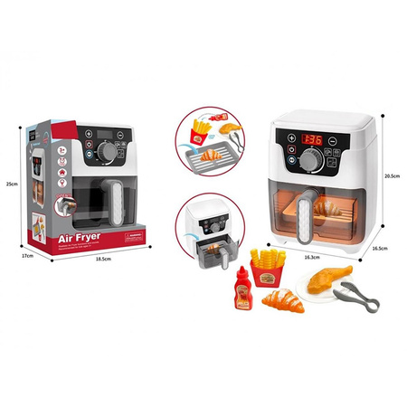 AGD Air Fryer frytkownica na baterie dla dzieci ze światłem i dźwiękiem