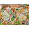 Puzzle 1000 el. Tea Time: Antyczna mapa świata Trefl