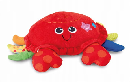 SMILY PLAY Interaktywny uciekający krab do raczkowania gra wibrujący