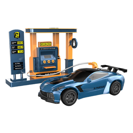 Auto RC na wodę ze stacją benzynową PILOT, DŹWIĘKI 