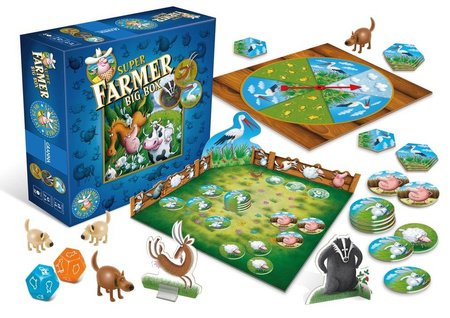 Gra Super Farmer BIGBOX GRANNA rodzinna towarzyska
